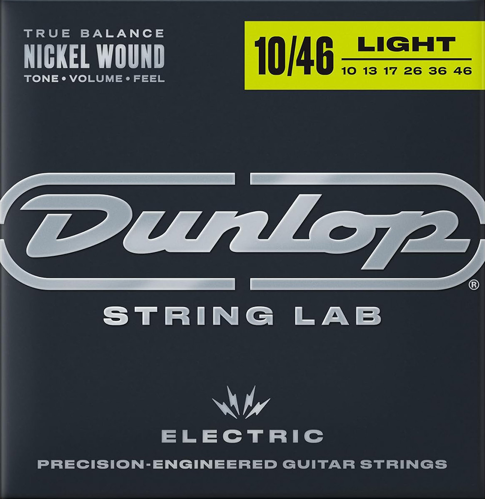 Jim Dunlop DEN1046 Nickel Plated Steel Light Takım Tel Elektro Gitar Teli 010